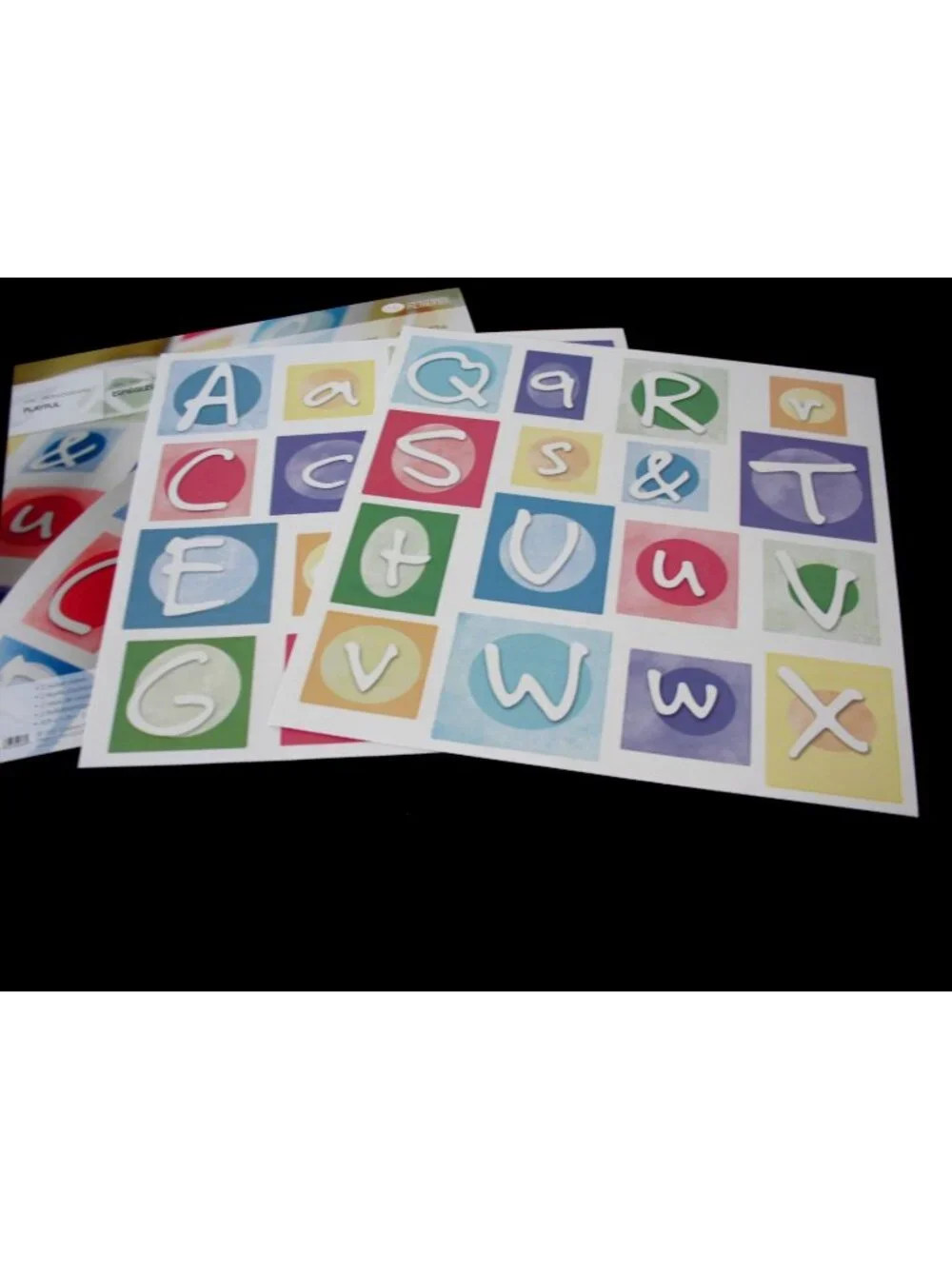 Creative Memories ABC Monograms Stickers 